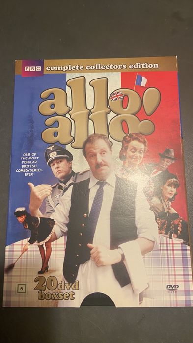Allo allo serial po angielsku DVD 20 86 odcinków całe 9 sezonów