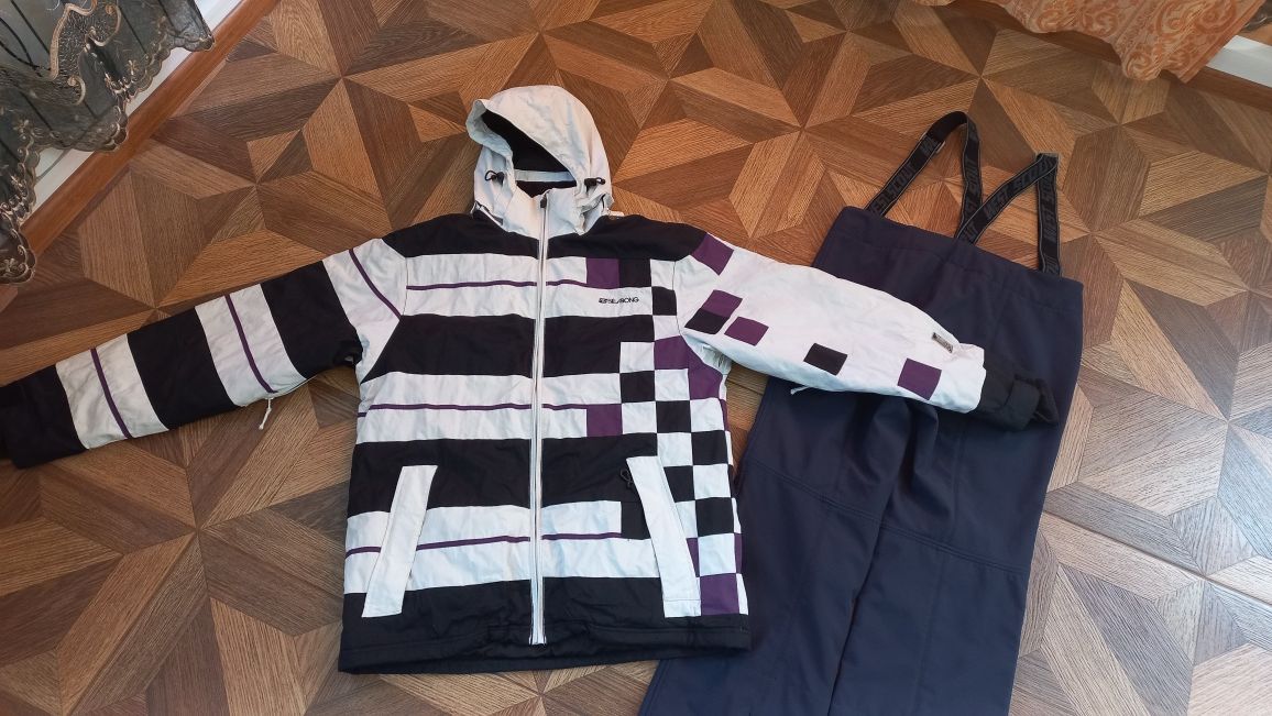 Лыжный костюм L/Xl , на  180+см ,штаны матовые