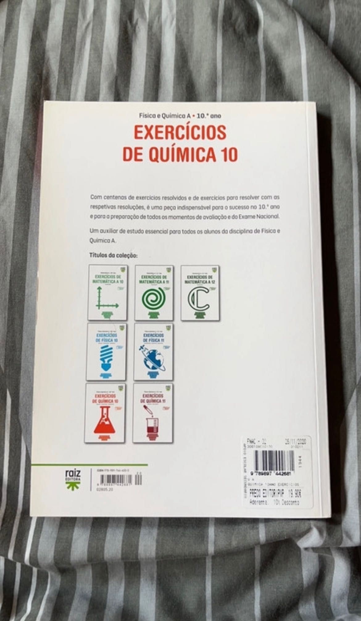 Livro Exercícios Química 10o ano