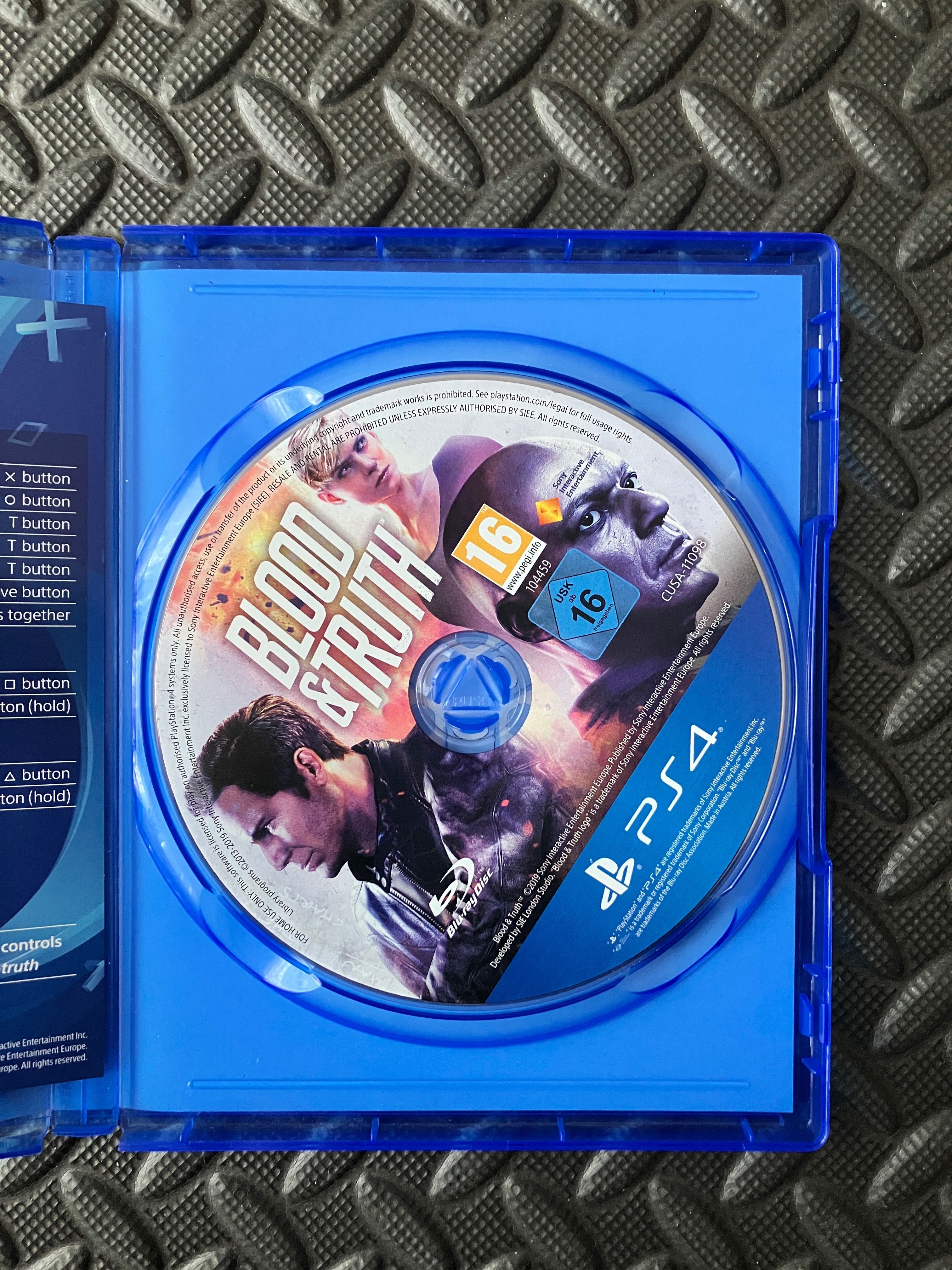 Blood And Truth (Vr) Jogo para Consola Sony PlayStation 4, PS4