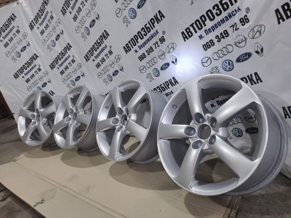Титанові диски 17 розмір 5/110 опель, сааб
