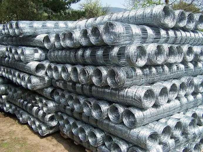 Siatka leśna ocynkowana 150, 180, 200cm ogrodzeniowa tymczasowa słupki