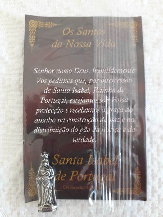 Coleção de 7 Santos da nossa vida em figura e descritivo