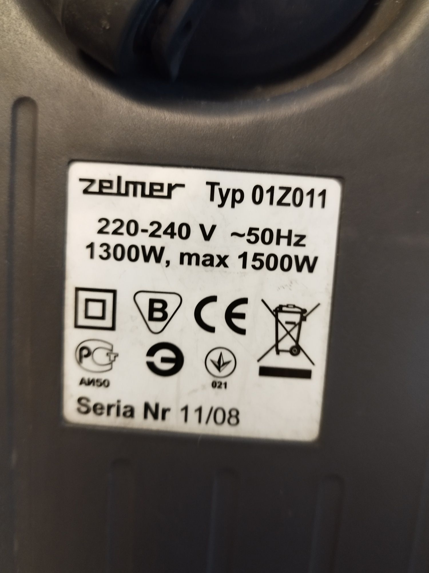 Odkurzacz Zelmer typ 01