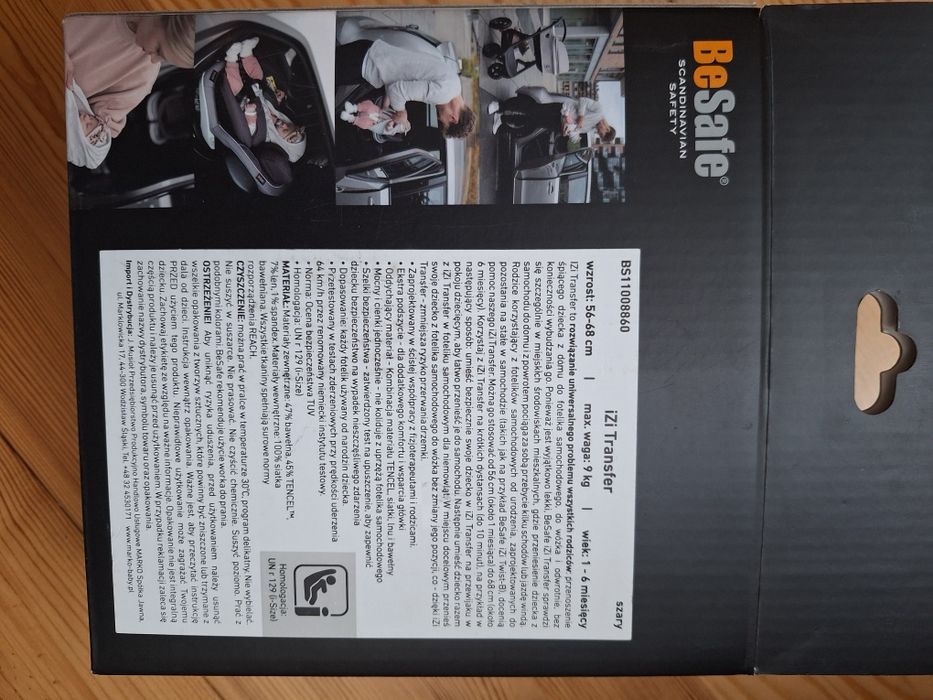 Nosidło BeSafe Izi Transfer