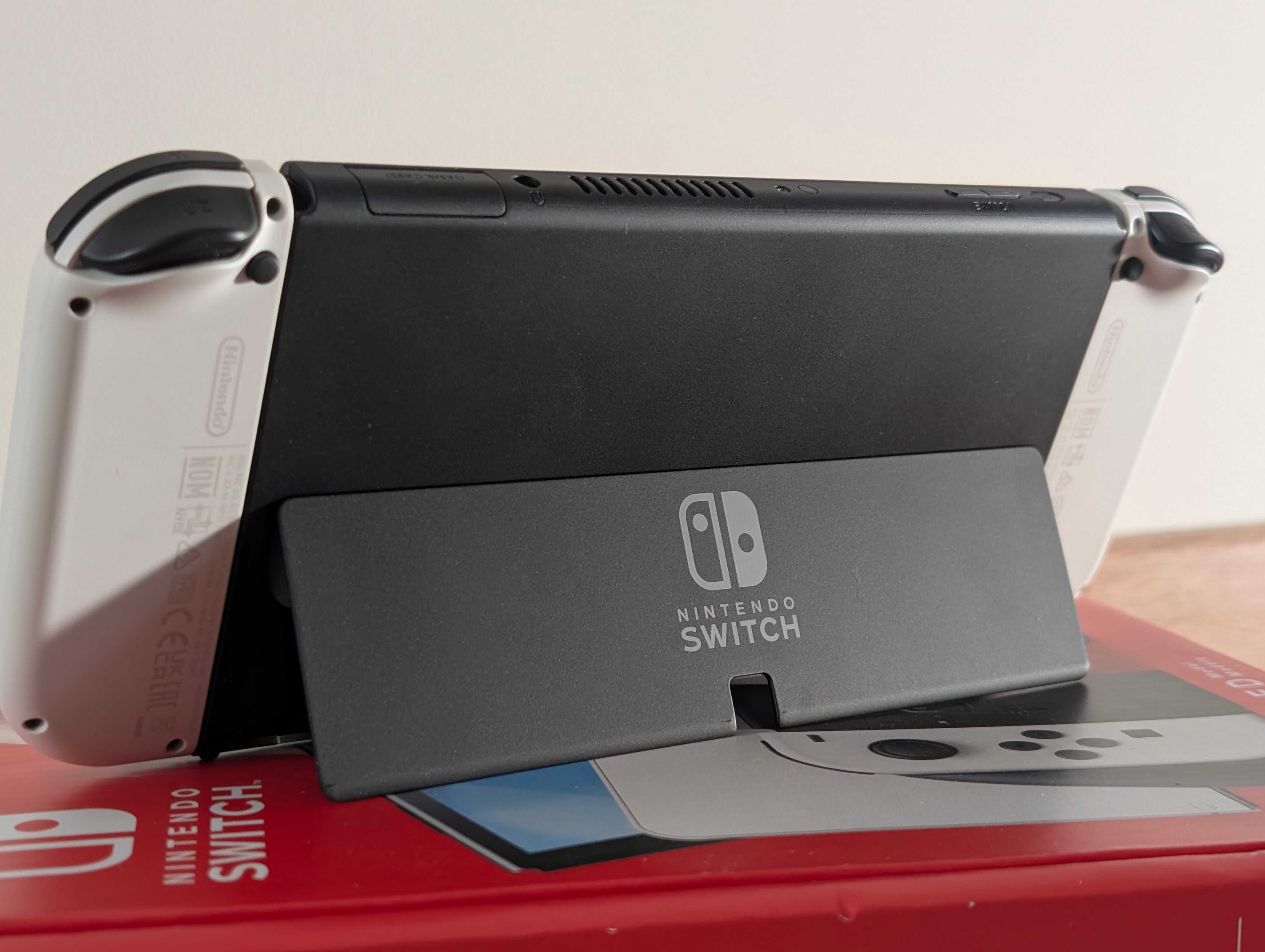 [NOVA] Nintendo Switch OLED c/ Chip PicoFly (desbloqueada) + SD 256GB