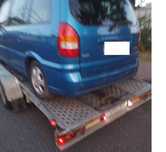 Opel Zafira A 2.0 benzyna OPC  niebieski kod lakieru Z291 na części