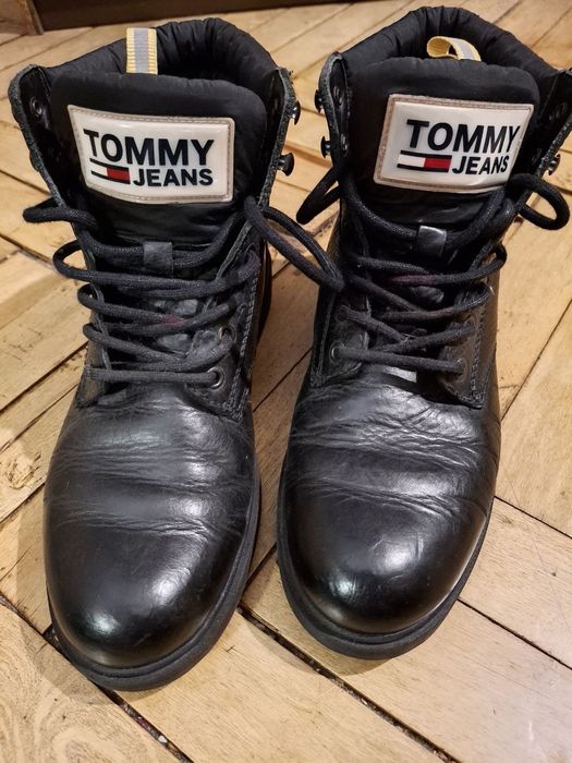 мужские кожаные зимние ботинки Tommy Jeans