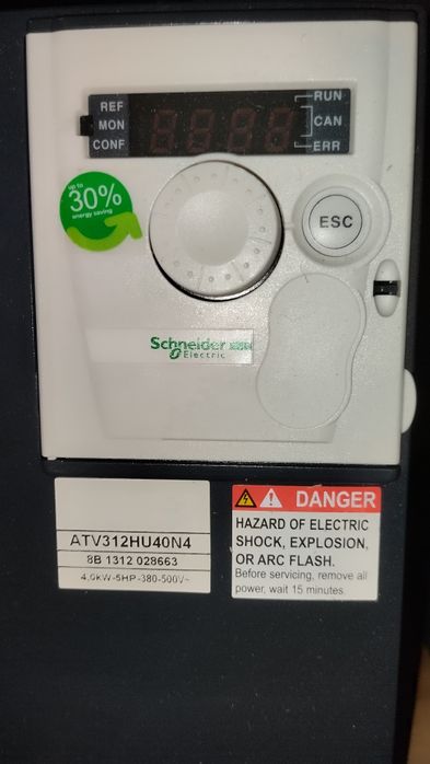 Частотний перетворювач ATV312HU40N4