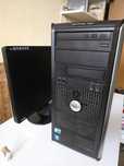 Komputer stacjonarny z monitorem Intel core 2 Duo E8400