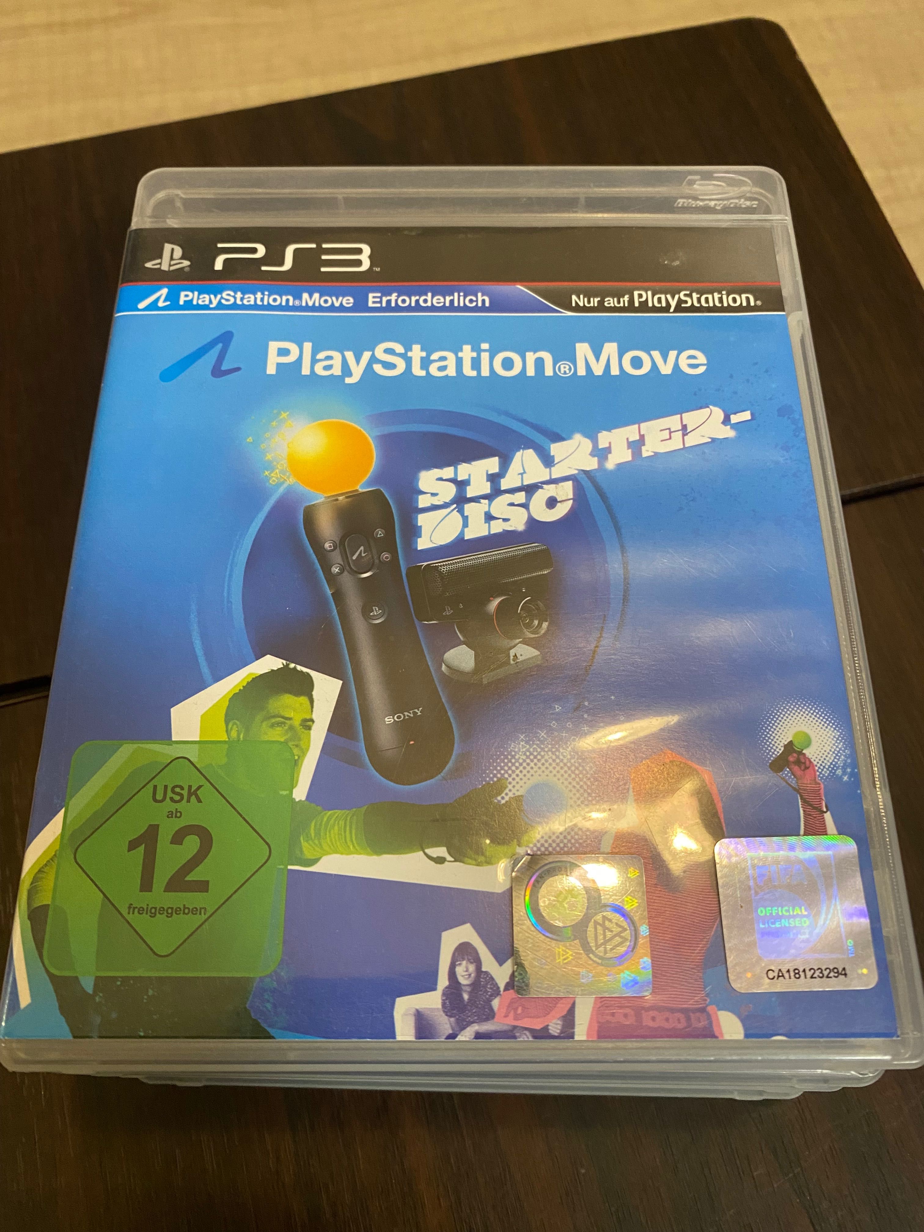 Комплект камера та диски playstation 3