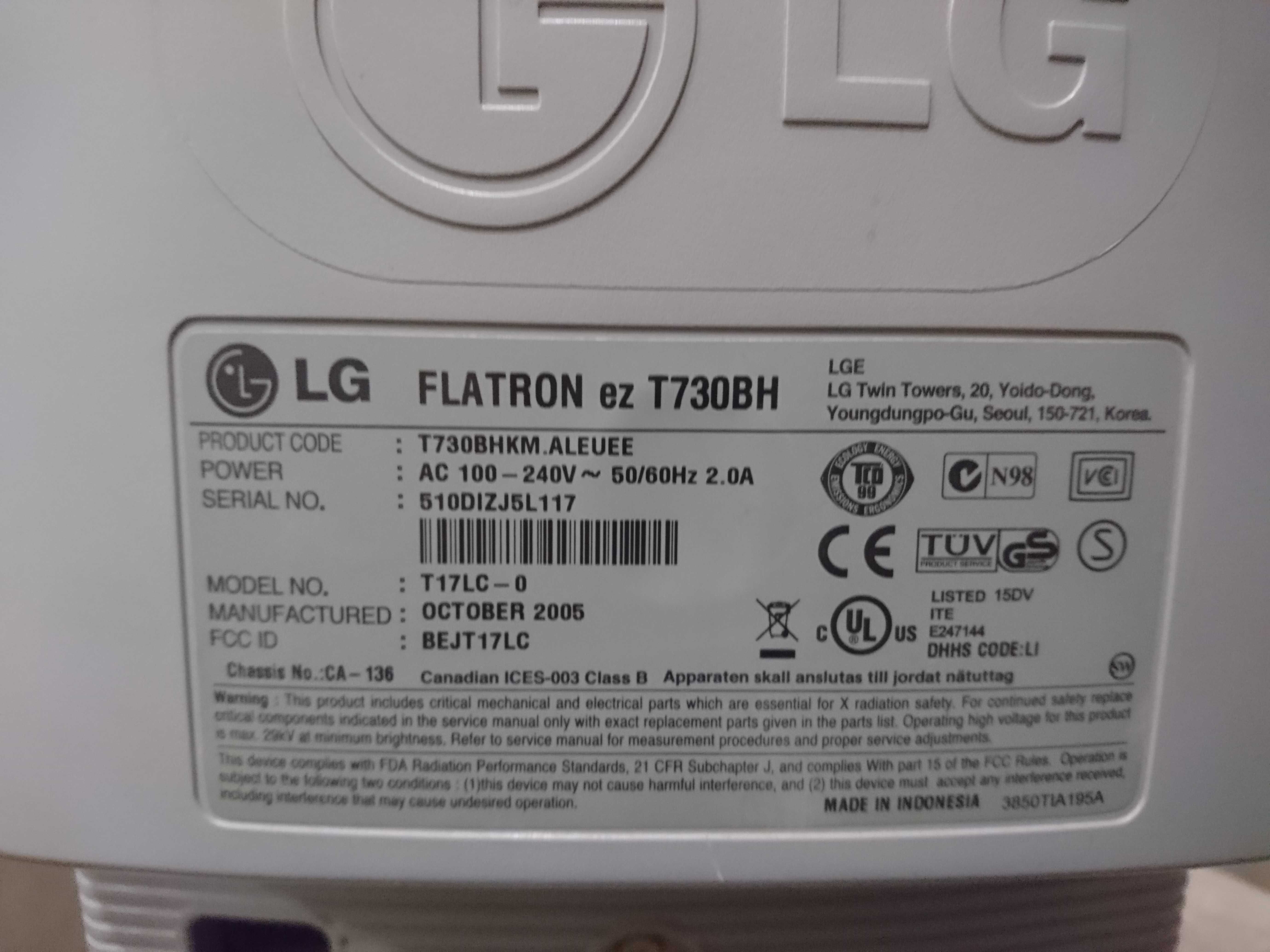 LG Flatron ez T730BH