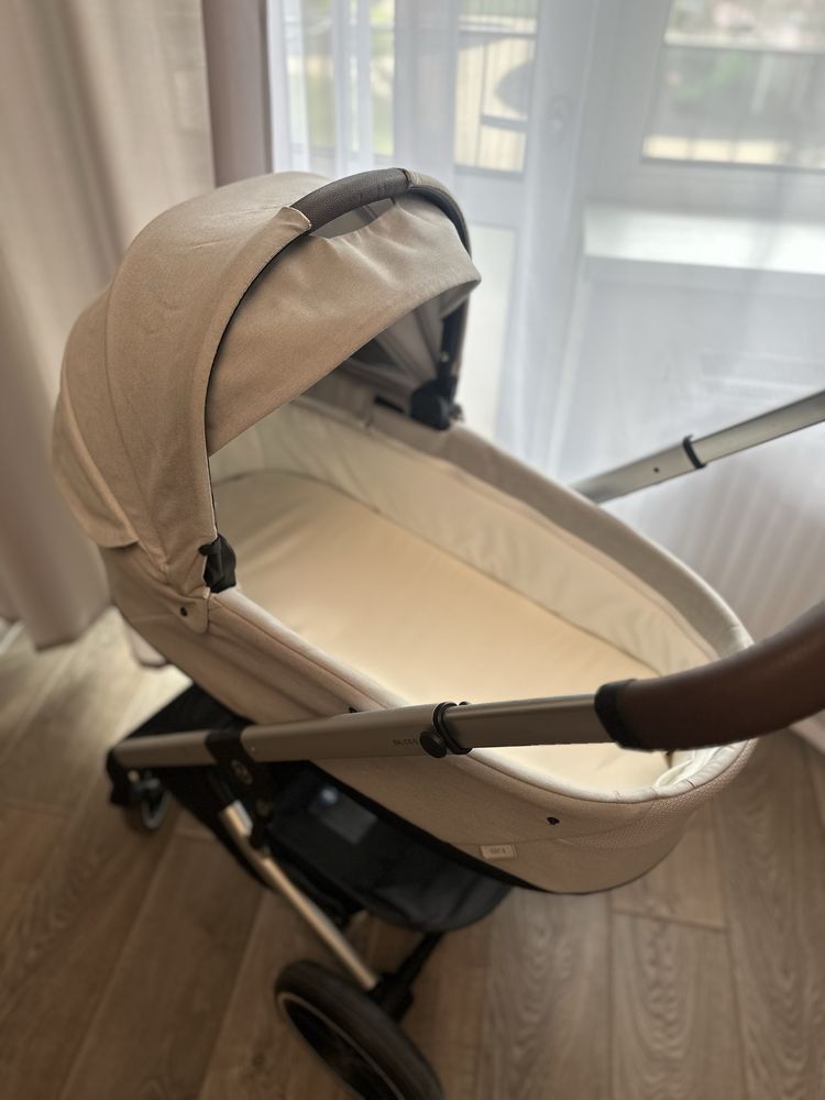 Продам коляску 2в1 Cybex Balios S Lux Lava Grey