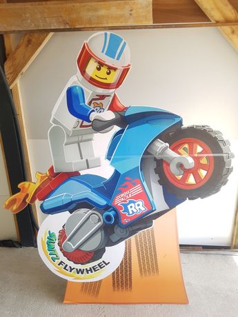 LEGO Rider urodziny stojak