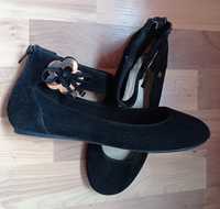 Buty zamszowe 37