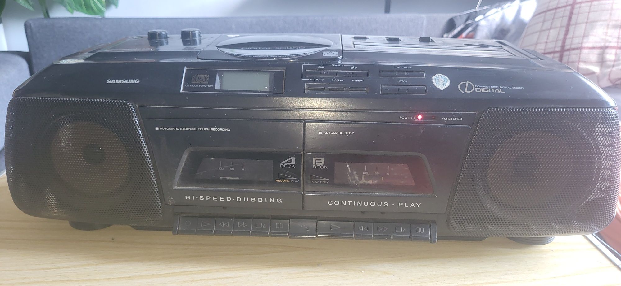 Radiomagnetofon samsung