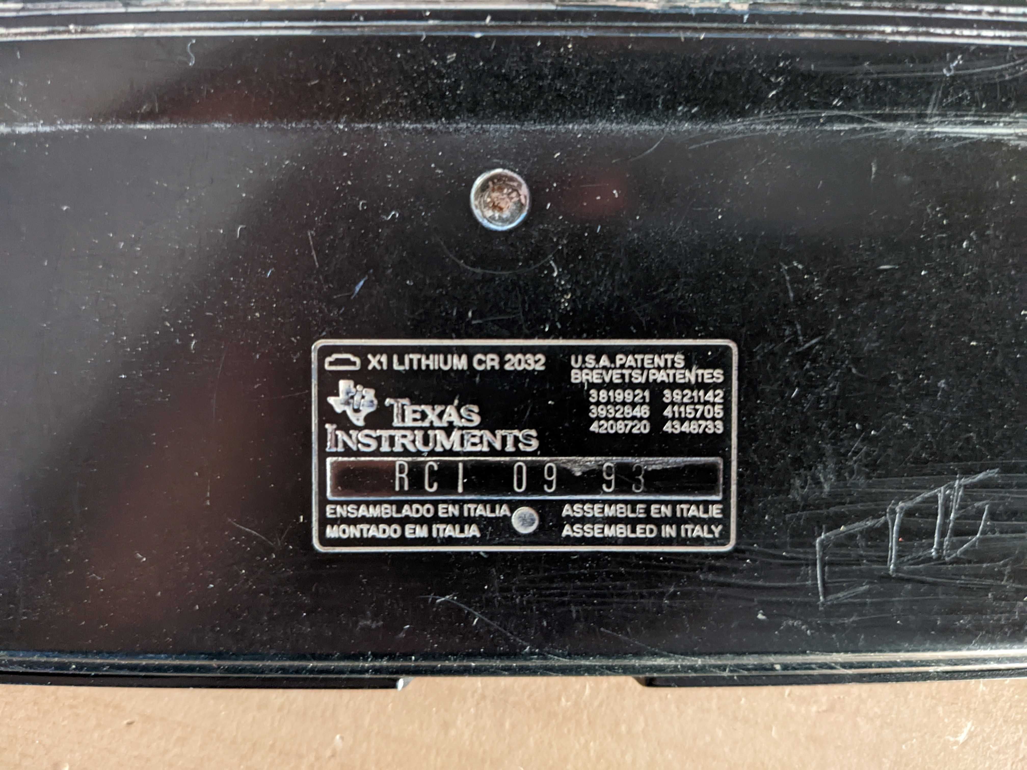 Calculador Texas Instruments Galaxy 67