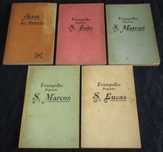 Livros Os Santos Evangelhos Depósito das Escrituras Sagradas Anos 30