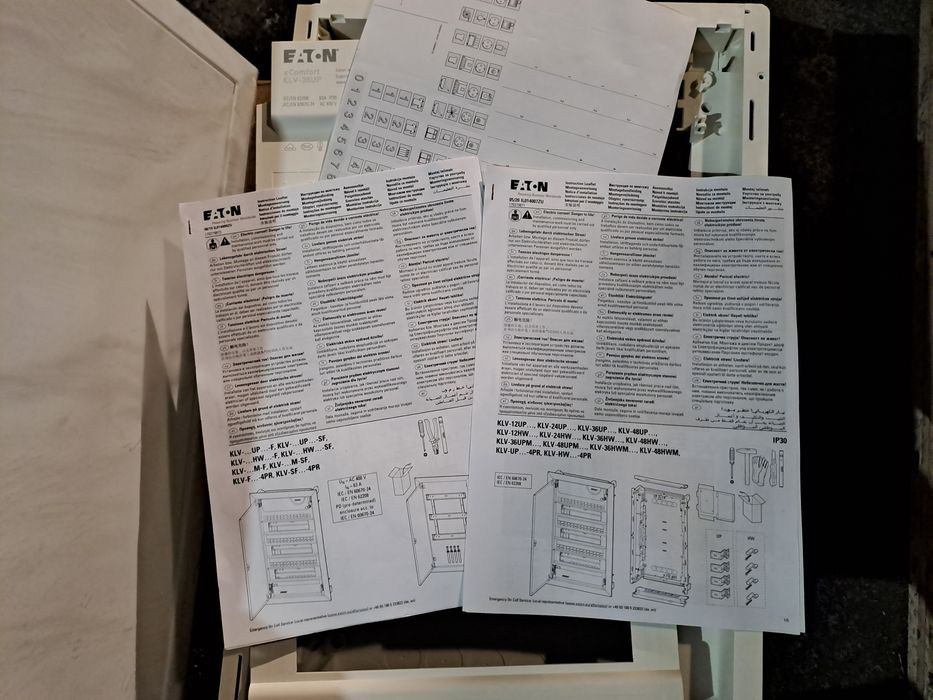 Rozdzielnica podtynkowa modułowa Eaton KLV-36UP