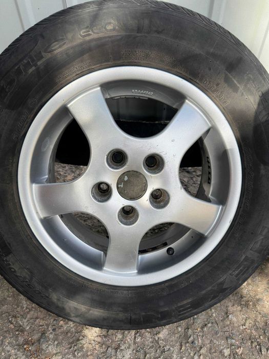 Диски Borbet CB 65535 R15 6.5J ET51 5x112 с резиной Mersedes Vito