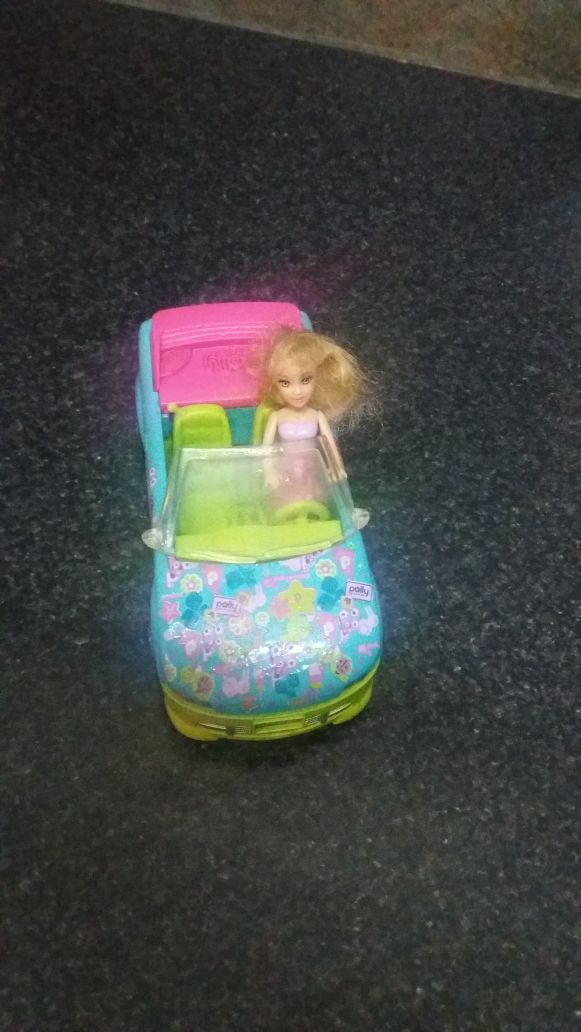 Carro Polly c/boneca