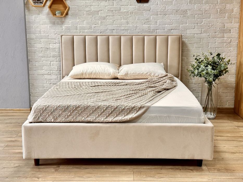 М'яке ліжко 160х200, матраци двоспальні до ліжка з мʼякою оббивкою