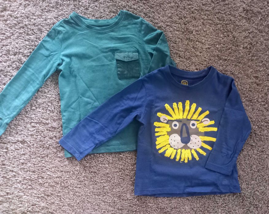 Koszulki długi rękaw r. 104