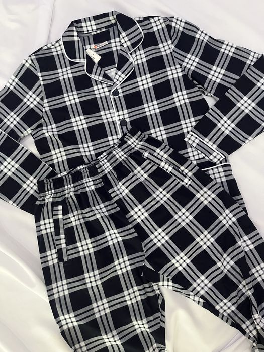 Чоловіча піжама сорочка+штани (M; L; XL; XXL; 3XL)