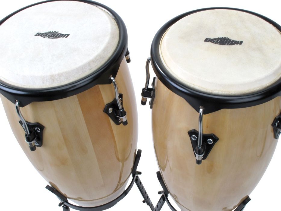 Congas em pele natural