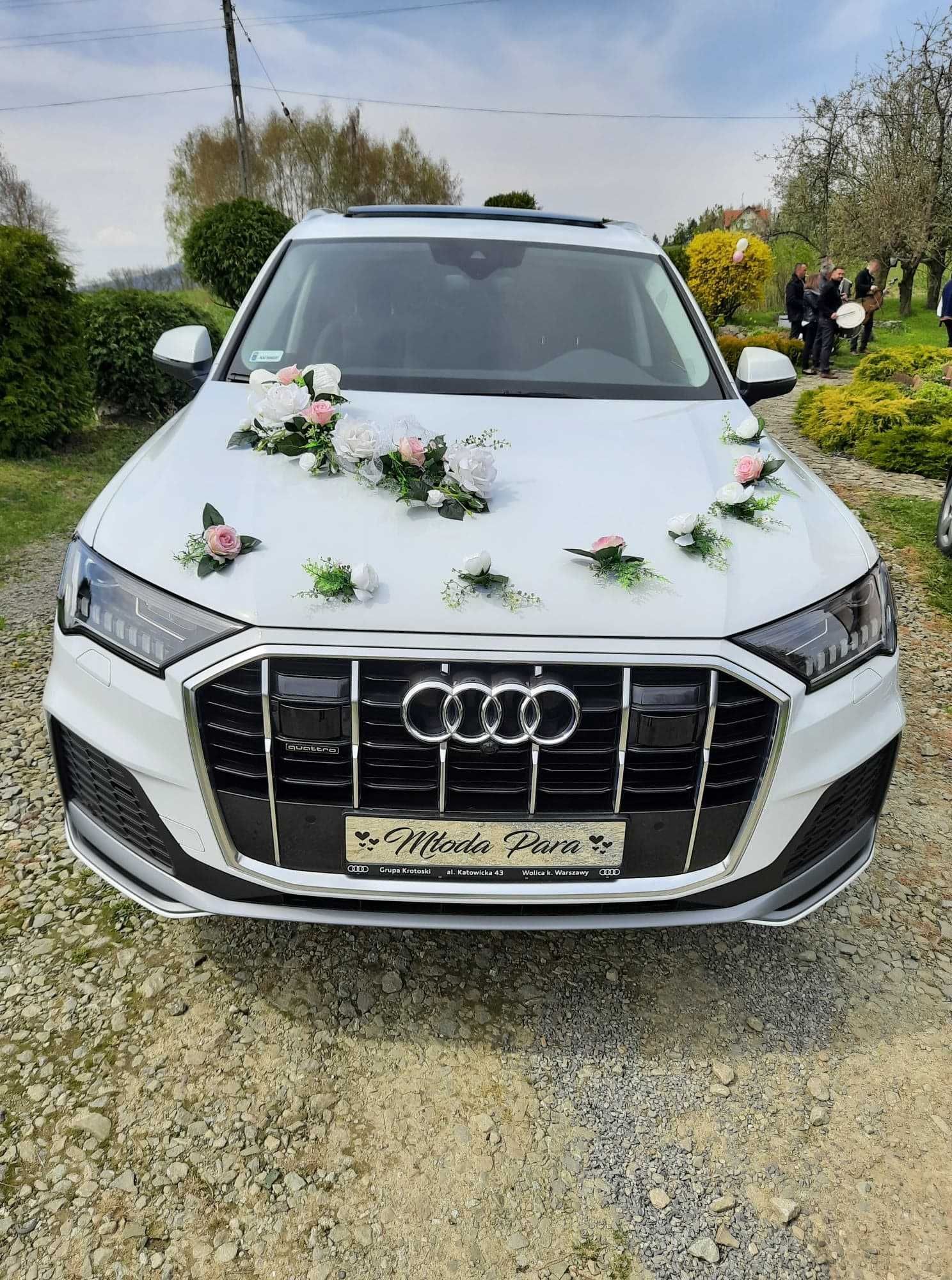Audi Q7 auto,samochód do ślubu