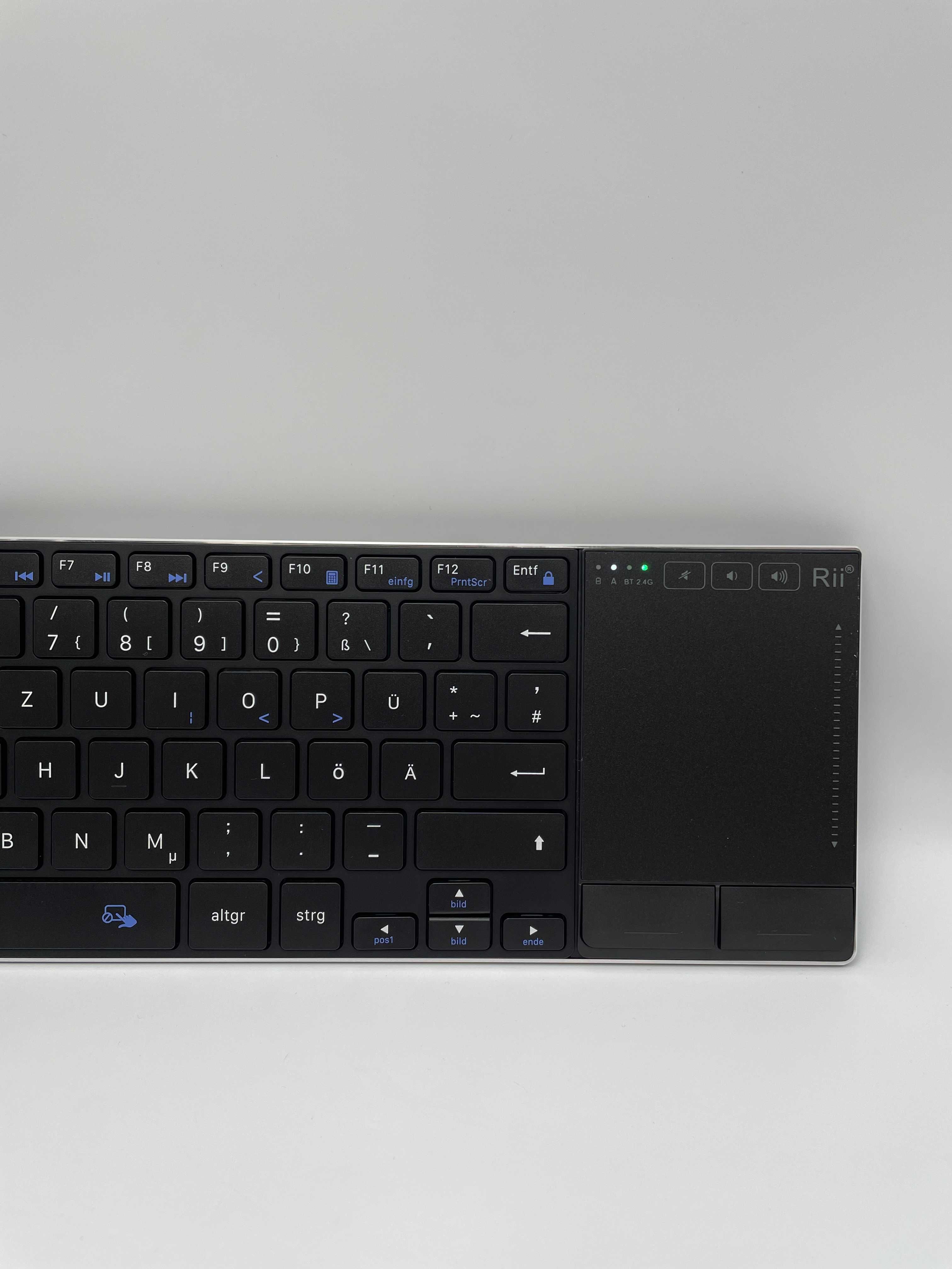 Bezprzewodowa klawiatura bluetooth z touchpad RII K22