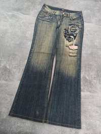 Широкие джинсы клеш Dolce Gabbana vintage винтажные y2k grundge sk8