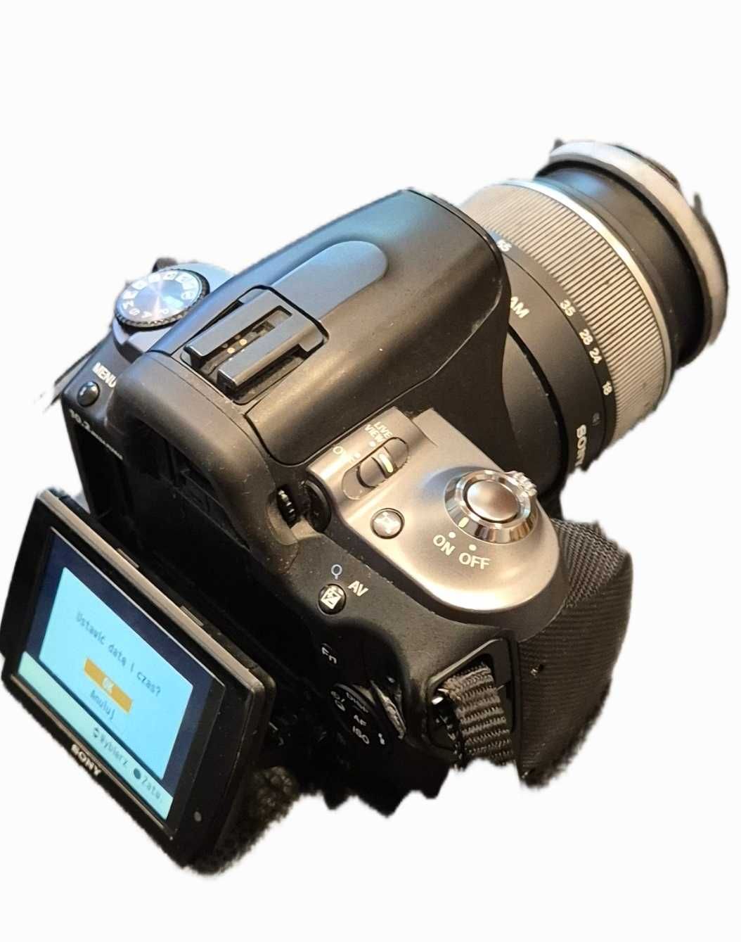 Lustrzanka Sony Alfa A330 - Idealna dla pasjonatów fotografii!