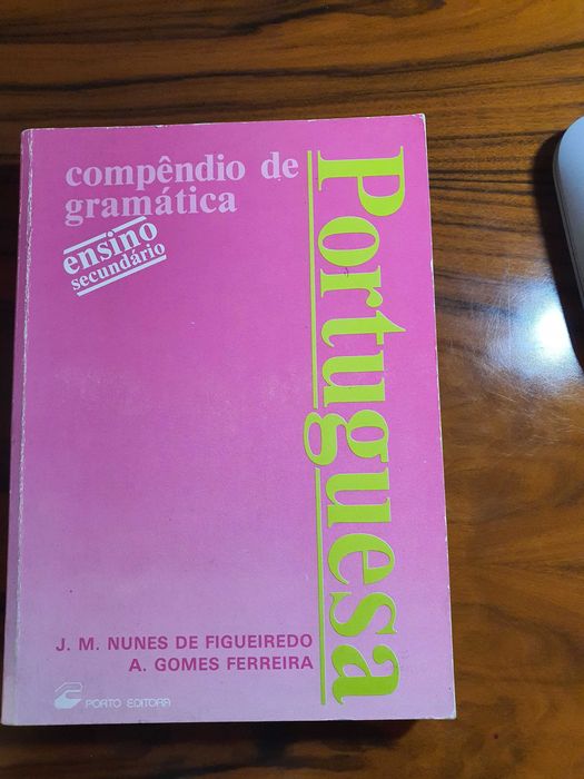 Gramática português ensino secundário