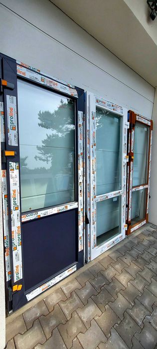 DRZWI PCV Sklepowe Antracyt i INNE - Duży wybór - Kurier - ZOBACZ