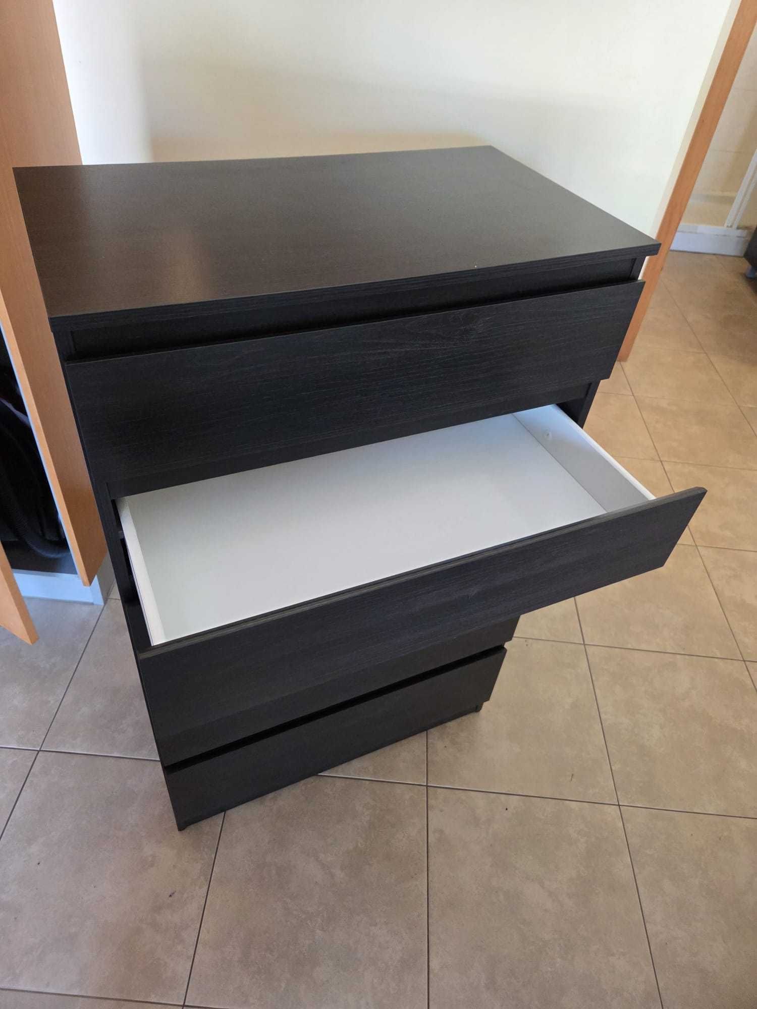 MALM
Cómoda c/4 gavetas, pret-cast, 80x100 cm