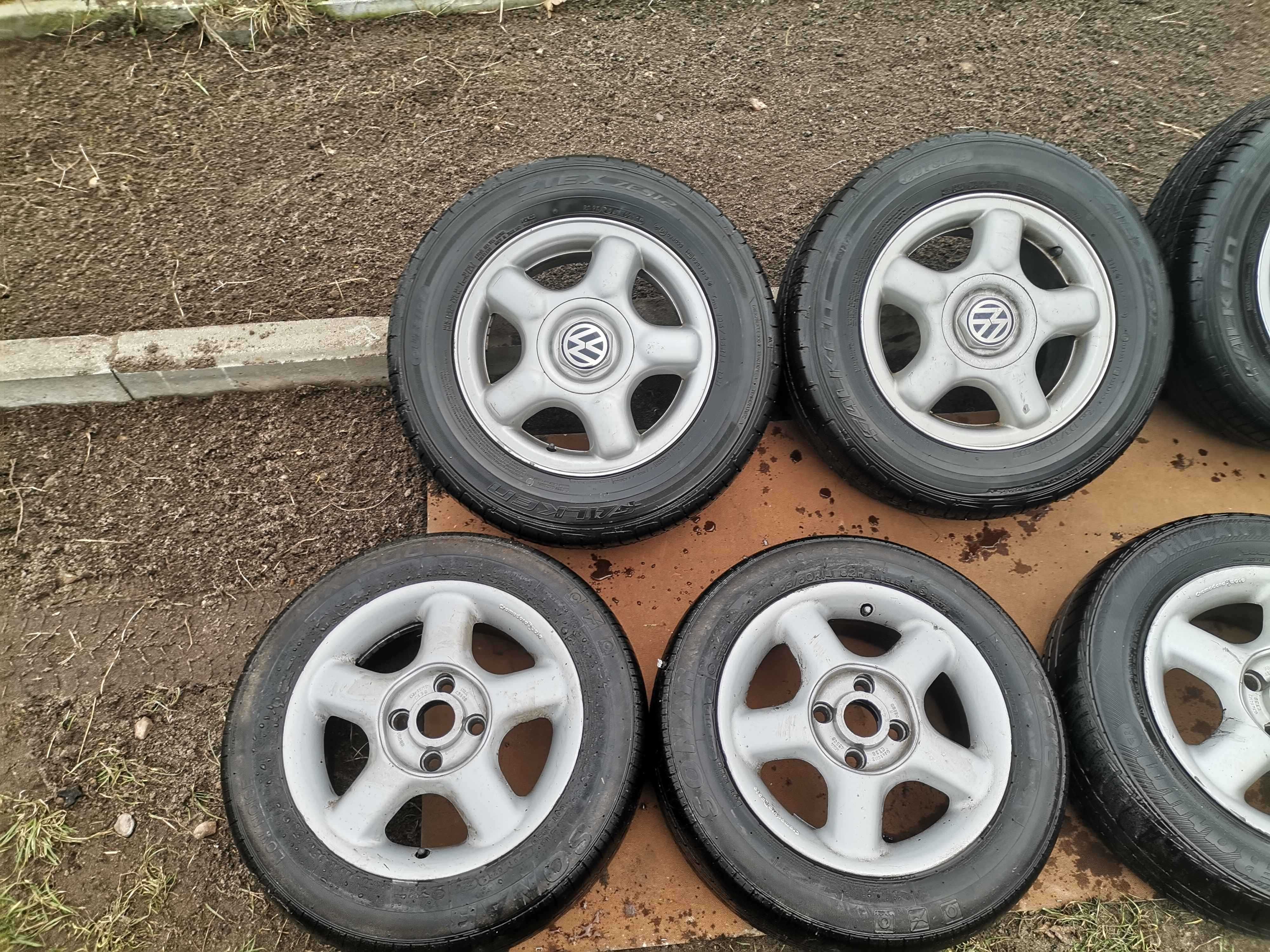 felgi R14 do VW Golf.