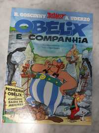 Livro Astérix - "Obélix e Companhia"