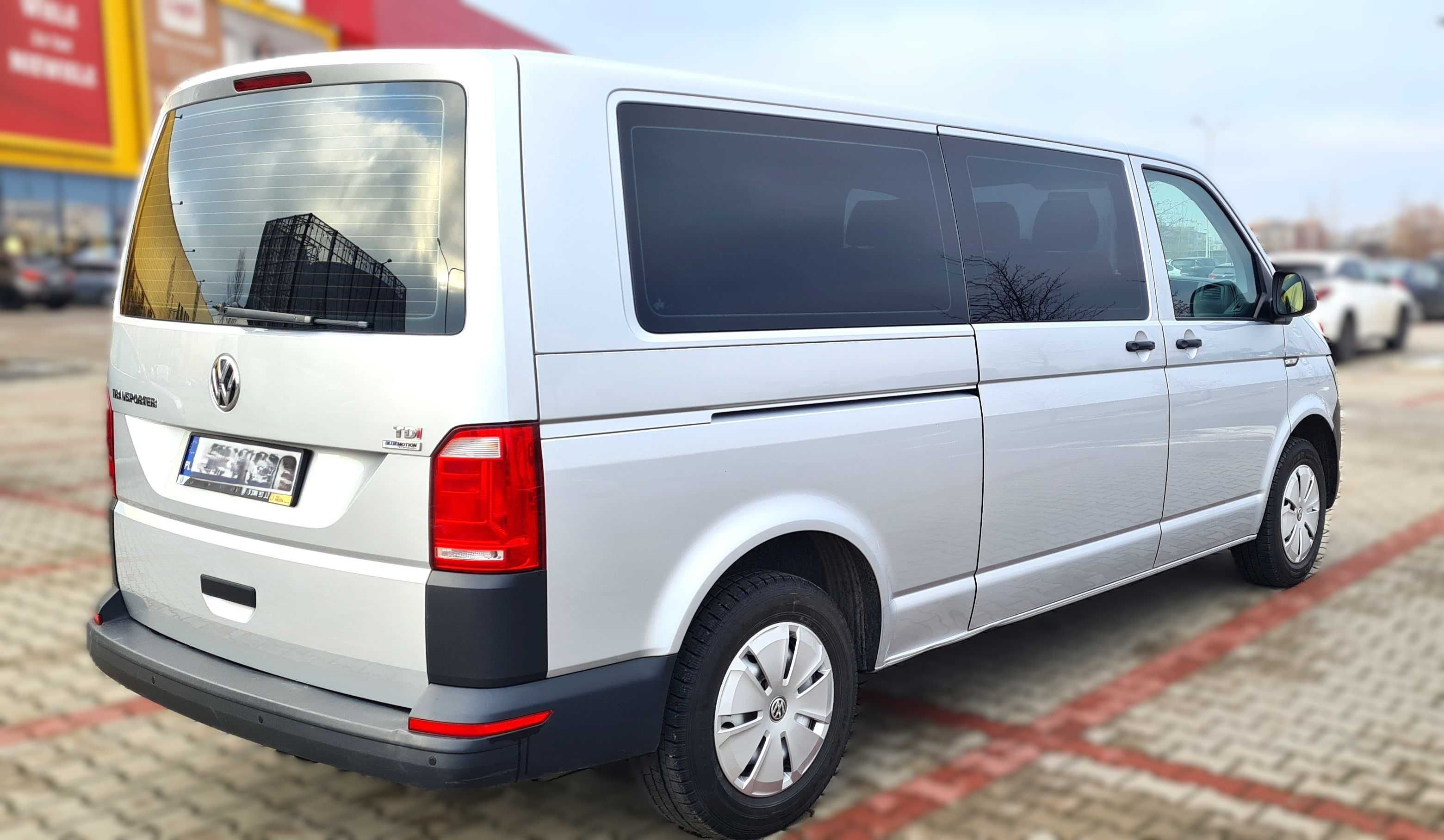 Wynajem busów, VW T6 - wolne termin SIERPIEŃ 2025