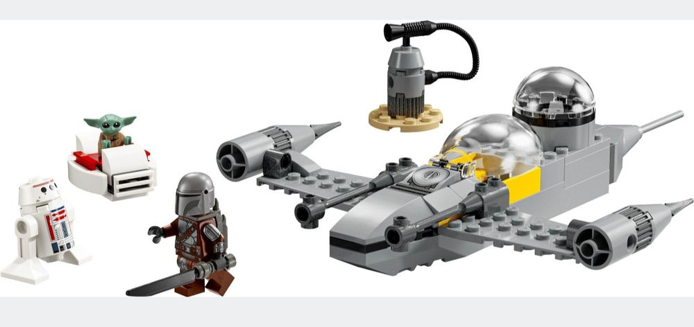 LEGO Star Wars 75410 Myśliwiec N-1 Mando i Grogu