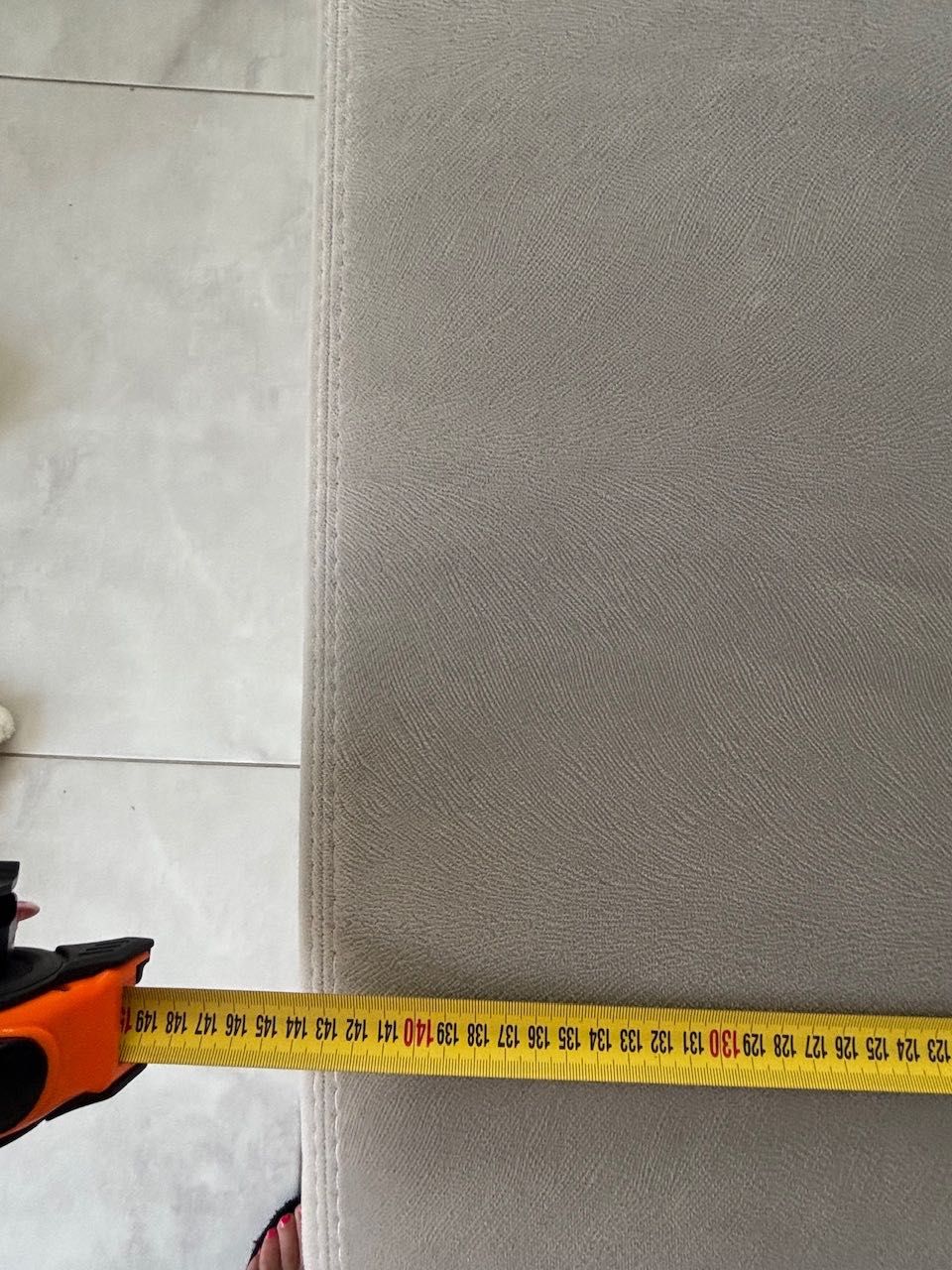 Sofa kanapa z funkcją spania szara z Agata Meble
