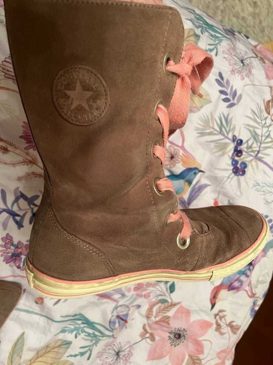 Продам зимние Сапоги-Кеды Converse All Star