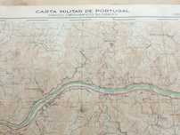 Carta Militar - Tabuaço - Escala 1 / 25000 - Ano 1945