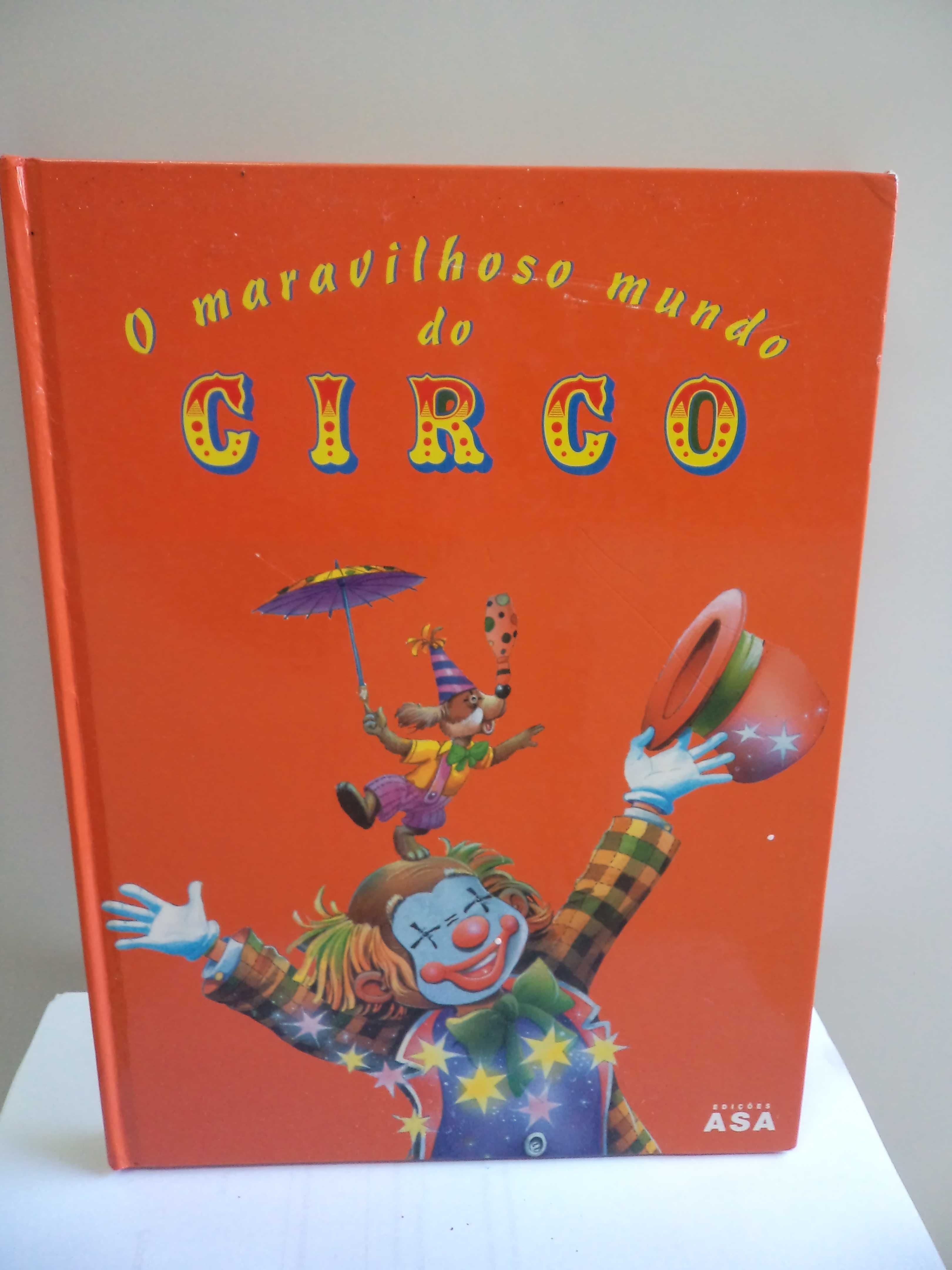 Livro. O Maravilhoso mundo do circo