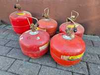 Pusta butla turystyczna 3kg, 2kg turystyczne butle puste gazowa gaz