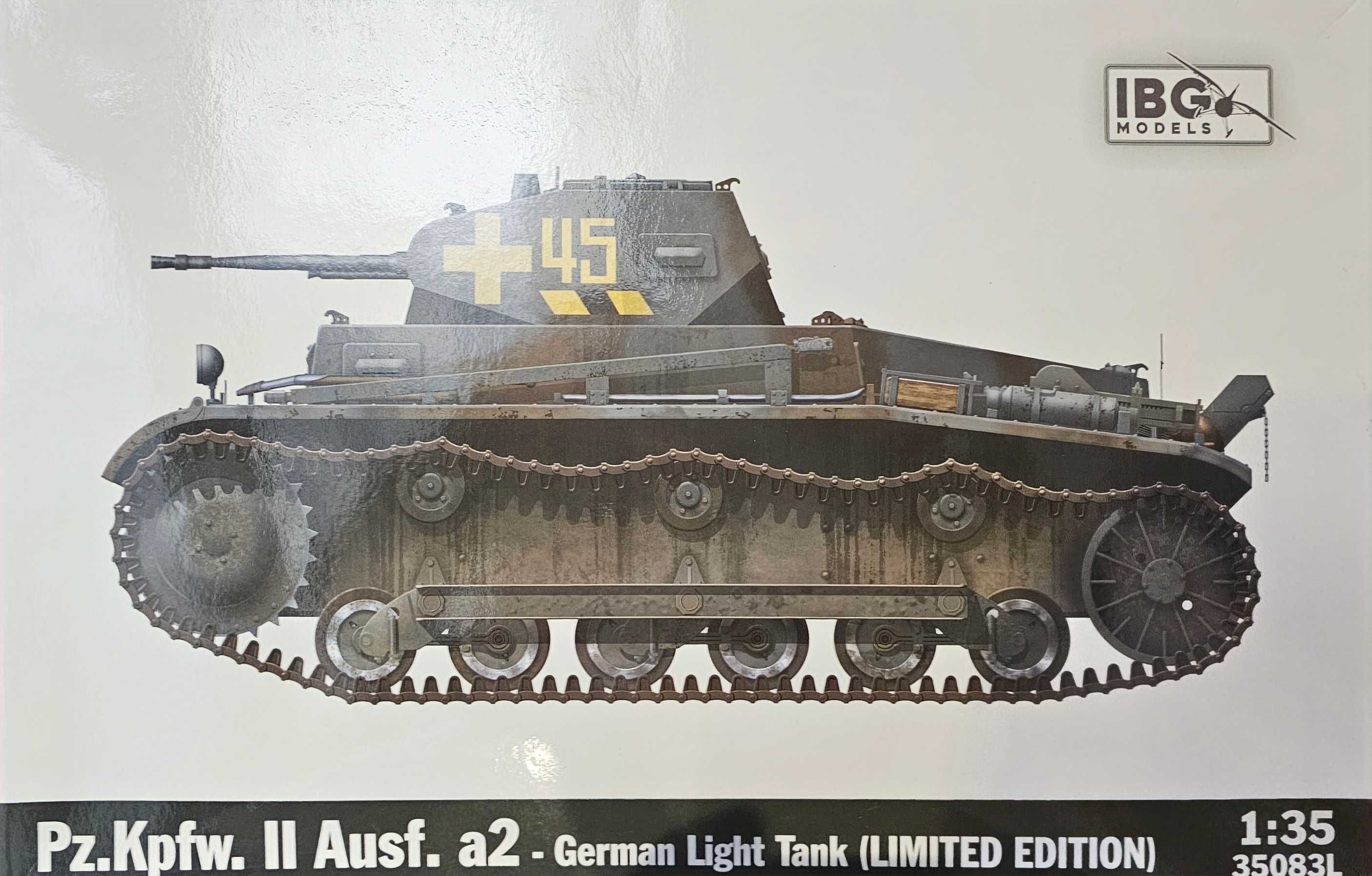 IBG 35083L Pz.Kpfw. II Ausf. a2 - German Light Tank LIMITED EDITION