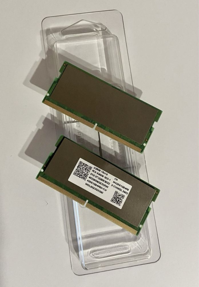 Samsung DDR5 16GB (8GBx2) 5600 SODIMM Оперативна памʼять