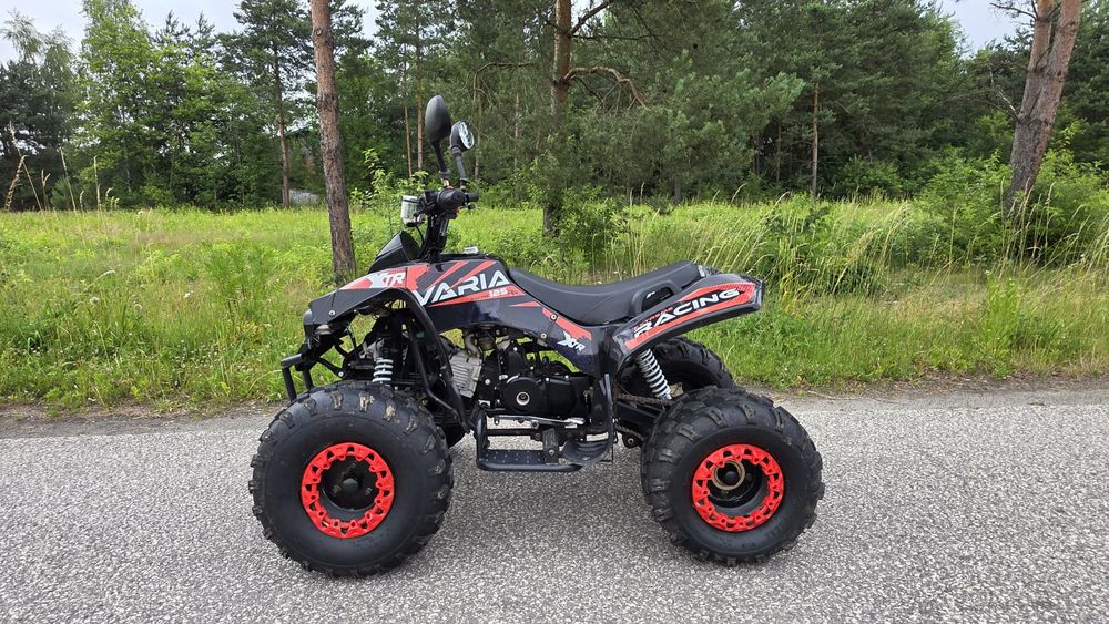 Quad 125 XTR skrzynia 1+1 wsteczny  koła 8 stan nowy quad 110 dostawa