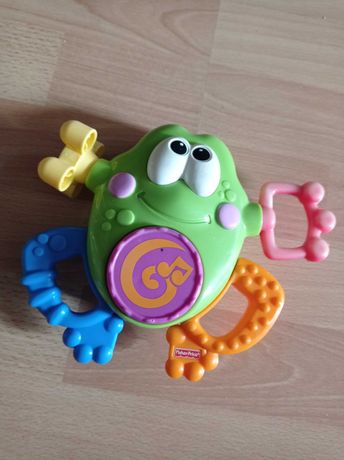 Zabawka plastikowa żaba