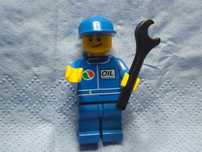 Lego City minifigurka mechanik